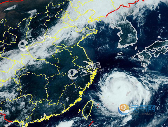 天气预报黄色那根线代表什么？卫星天气情况