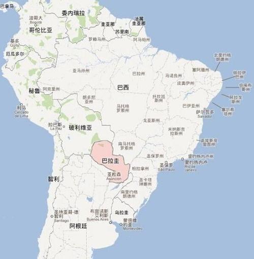 巴拉圭位于哪里?巴拉圭天气情况-图2 巴拉圭位于哪里?巴拉圭天气情况-图2