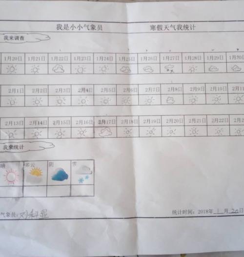 天气预报怎么做记录?怎样记录天气情况-图3 天气预报怎么做记录?怎样记录天气情况-图3