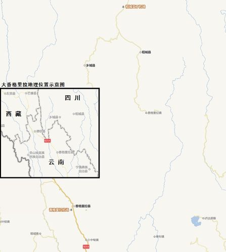 香格里拉地理位置介绍？维西县天气情况