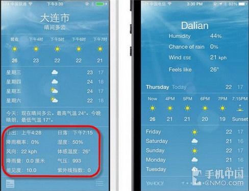 苹果手机的天气预报怎么看?苹果产区天气情况-图2 苹果手机的天气预报怎么看?苹果产区天气情况-图2