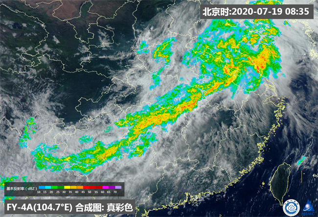 卫星云图48小时降雨怎么看？卫星查天气情况