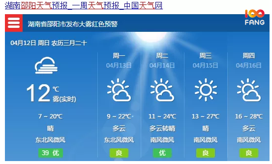 邵阳高温天气维持多久?湖南邵阳天气情况-图2 邵阳高温天气维持多久?湖南邵阳天气情况-图2