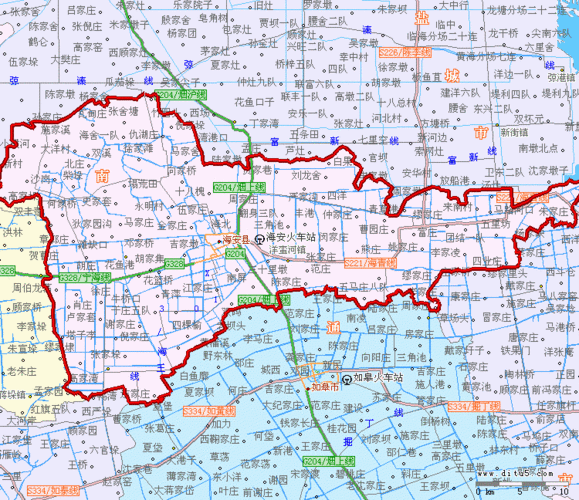 海安县在东经多少度北纬多少度?海安最近天气情况-图3 海安县在东经多少度北纬多少度?海安最近天气情况-图3