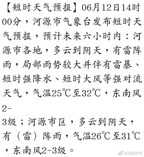 河源市，周日，的，天气，状况？河源历史天气情况