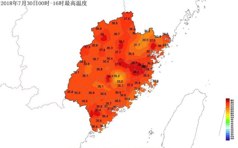 福建常年气温多少?福建历史天气情况-图2 福建常年气温多少?福建历史天气情况-图2