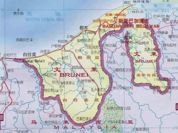 文莱的地理位置及概况?文莱全年天气情况-图2 文莱的地理位置及概况?文莱全年天气情况-图2