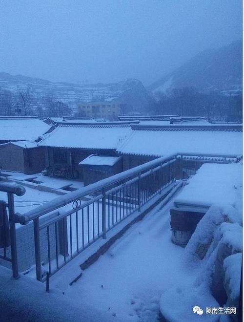 甘肃陇南下雪了吗?陇南天气情况-图3 甘肃陇南下雪了吗?陇南天气情况-图3