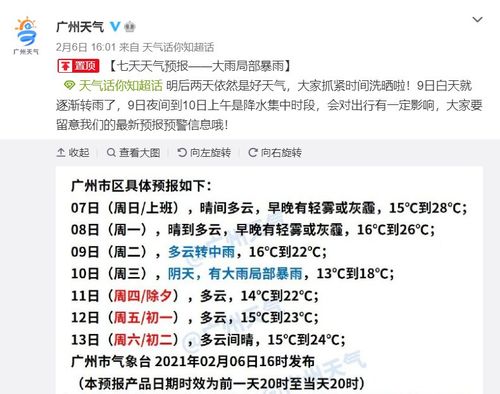 今年过年广州的天气穿什么衣服?广州春节天气情况-图2 今年过年广州的天气穿什么衣服?广州春节天气情况-图2