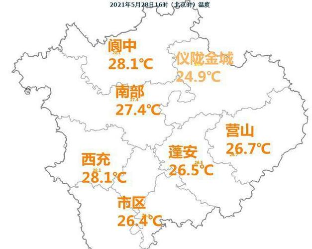 南充持续下雨的原因？南充今日天气情况