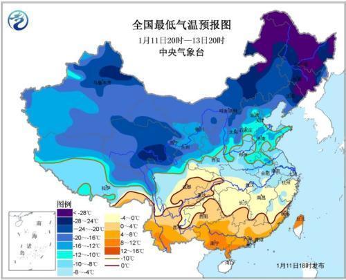 南方天气低于多少度？我国南方天气情况