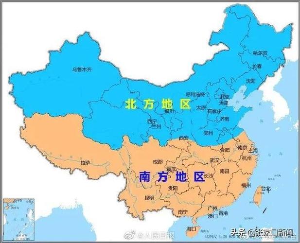 湖北属于南方还是北方?湖北北方天气情况-图2 湖北属于南方还是北方?湖北北方天气情况-图2