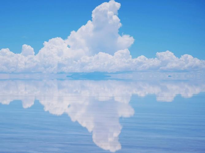 “天空之镜”在哪里?小淖尔天气情况-图3 “天空之镜”在哪里?小淖尔天气情况-图3