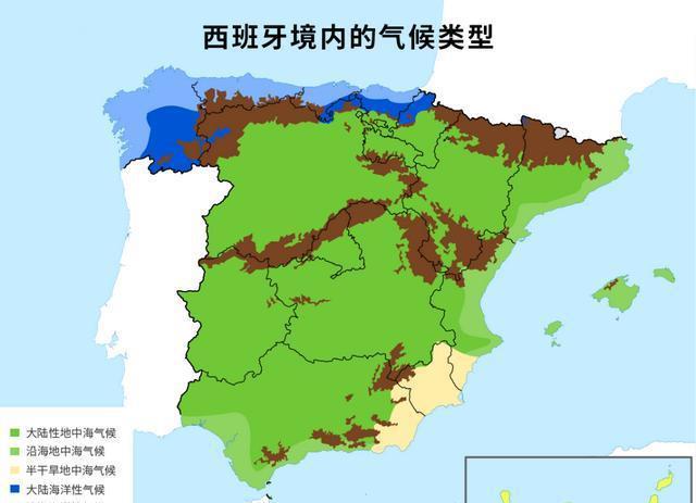 西班牙哪里气候最好?西班牙现在天气情况-图3 西班牙哪里气候最好?西班牙现在天气情况-图3