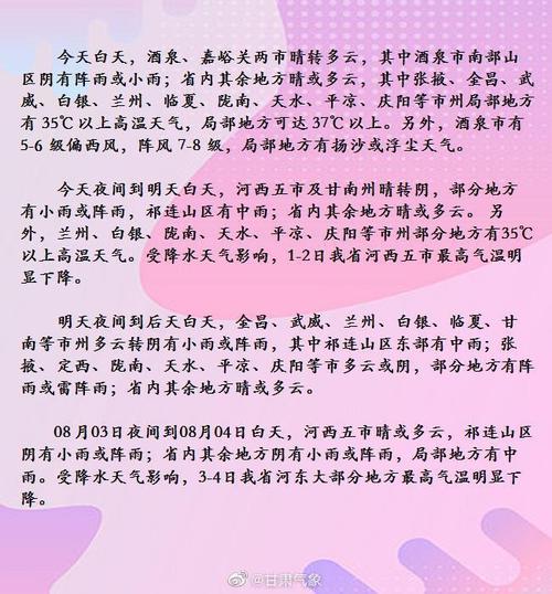 甘肃会发展起来吗?甘肃未来天气情况-图3 甘肃会发展起来吗?甘肃未来天气情况-图3
