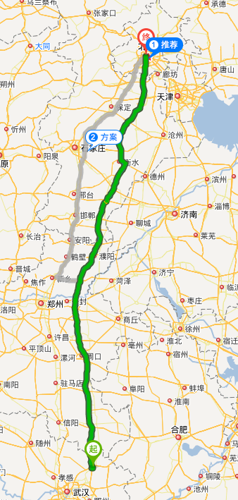 从深圳开车回湖北麻城，走京珠好还是走粤赣、大广好？麻城年内天气情况
