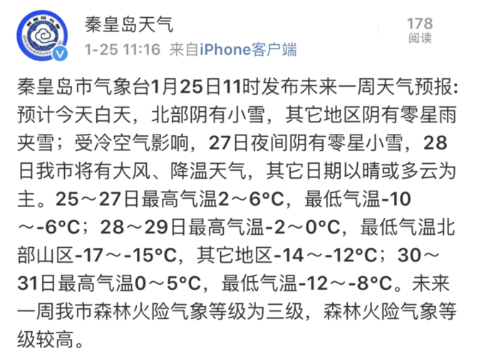 三月份的秦皇岛天气怎么样?穿什么?最新秦皇岛天气情况-图2 三月份的秦皇岛天气怎么样?穿什么?最新秦皇岛天气情况-图2