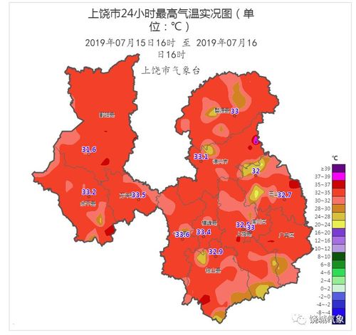 上饶高温天气还会持续多久？上饶明日天气情况