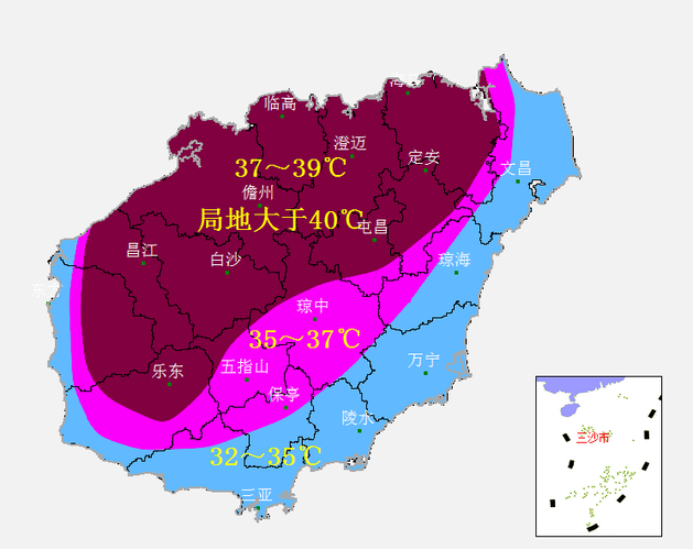 海南屯昌适合冬天居住吗?屯昌全年天气情况-图2 海南屯昌适合冬天居住吗?屯昌全年天气情况-图2