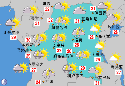 刚果气候温度是多少?刚果的天气情况-图3 刚果气候温度是多少?刚果的天气情况-图3
