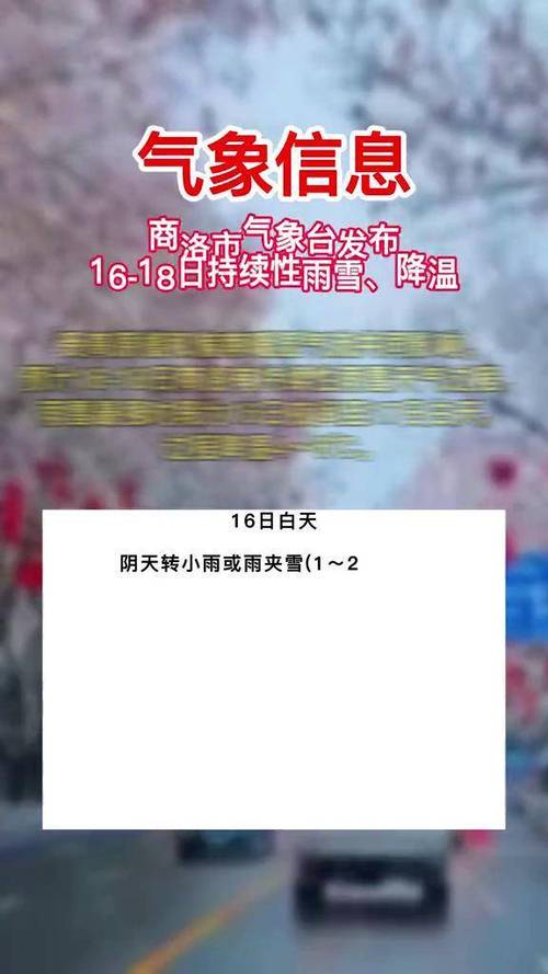 商洛下雪谁知道商洛什么时候下雪？今天商洛天气情况
