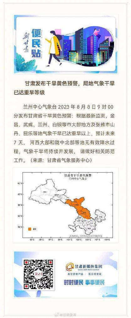 甘肃遭遇特旱天气情况如何?甘肃近日天气情况点样-图2 甘肃遭遇特旱天气情况如何?甘肃近日天气情况点样-图2