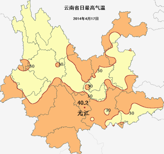 元江的地理位置和气候?云南元江全年天气情况-图3 元江的地理位置和气候?云南元江全年天气情况-图3