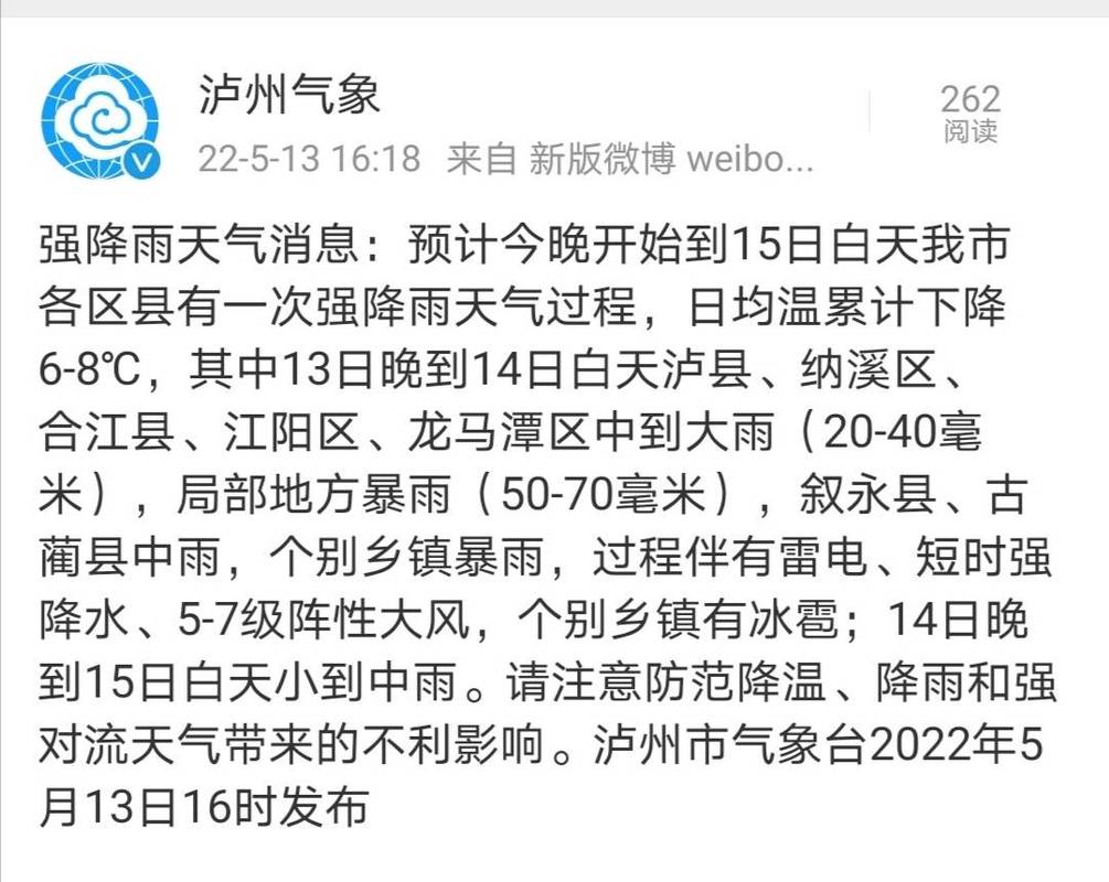 四川泸州高温多久结束？泸州28号天气情况-图2
