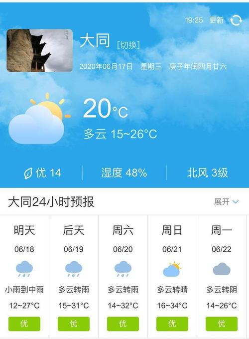 忻州到大同自驾游攻略？忻府区明天天气情况