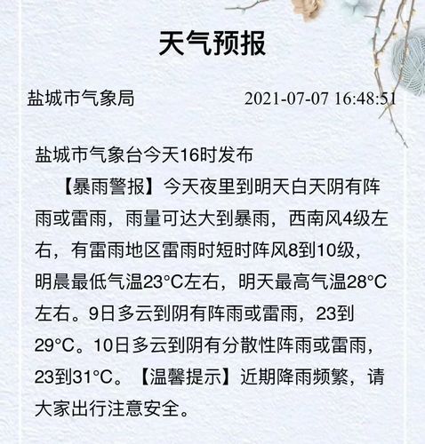 2021年12月份盐城什么时间下雨?12号盐城天气情况-图3 2021年12月份盐城什么时间下雨?12号盐城天气情况-图3