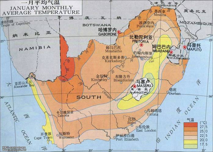 非洲现在的温度？南部非洲天气情况