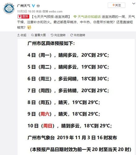 2021年11月份历史广州天气如何?怎样搜月初天气情况-图1 2021年11月份历史广州天气如何?怎样搜月初天气情况-图1