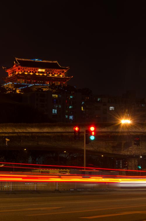 镇海楼为什么会发光？镇海今明天气情况