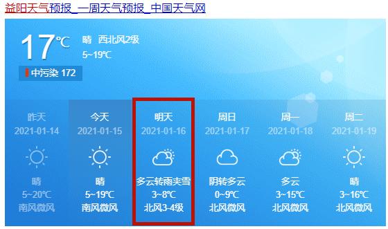 湖南将迎大范围降雪?益阳12号天气情况-图3 湖南将迎大范围降雪?益阳12号天气情况-图3