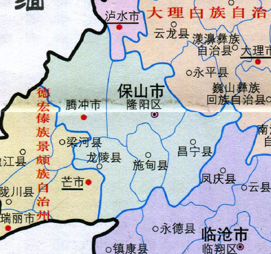 云南省保山市一年中最低气温是多少?保山天气情况字面解释-图2 云南省保山市一年中最低气温是多少?保山天气情况字面解释-图2