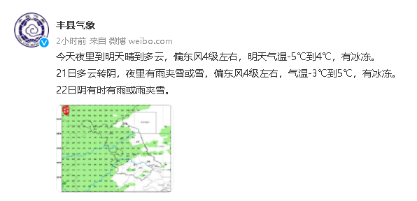 丰县海拔?明天丰县的天气情况-图1 丰县海拔?明天丰县的天气情况-图1