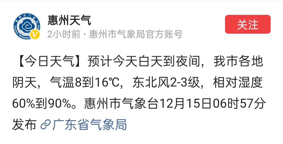 广东惠州市常年温度?广东惠州全年天气情况-图2 广东惠州市常年温度?广东惠州全年天气情况-图2
