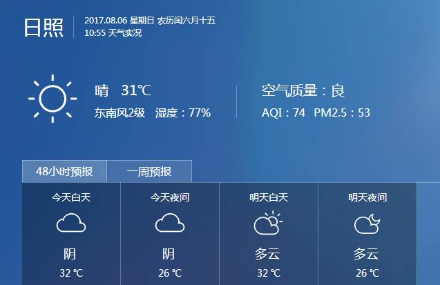 2021年国庆节能去日照吗？日照20号天气情况-图3