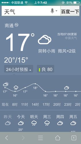 南通7月份天气好不？南通天气情况 10.1