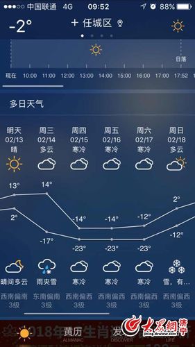 谁知道山东济宁往年的冬天最低温度？济宁冬天的天气情况