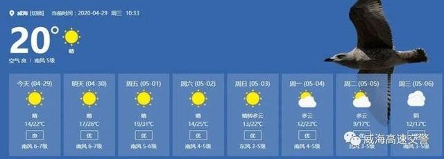 威海五一温度大概多少?威海五一天气情况-图3 威海五一温度大概多少?威海五一天气情况-图3