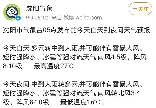 沈阳天气未来三天有冰雹吗?下周沈阳的天气情况-图3 沈阳天气未来三天有冰雹吗?下周沈阳的天气情况-图3