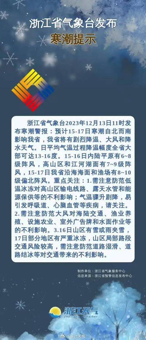 2023年浙江乐清会下雪吗？乐清26号天气情况