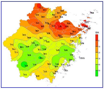 临安区气候分布?浙江临安的天气情况-图2 临安区气候分布?浙江临安的天气情况-图2
