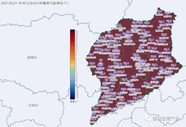 东昌府区历史最低气温？聊城及历史天气情况