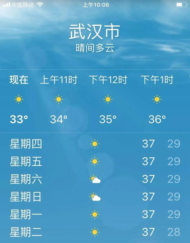 2021年10月10武汉下雪了没?国庆期间武汉天气情况-图2 2021年10月10武汉下雪了没?国庆期间武汉天气情况-图2