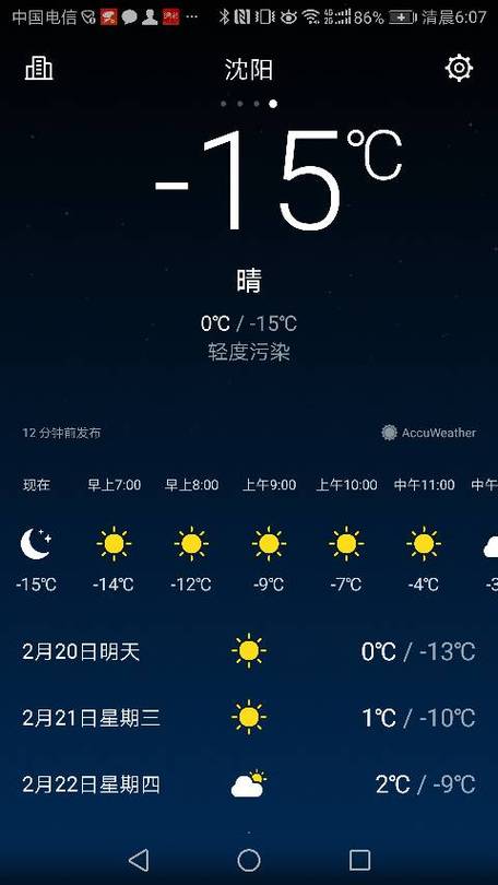 沈阳往年最低温度是多少?还有大概几月会下雪?近来半月的天气情况-图3 沈阳往年最低温度是多少?还有大概几月会下雪?近来半月的天气情况-图3