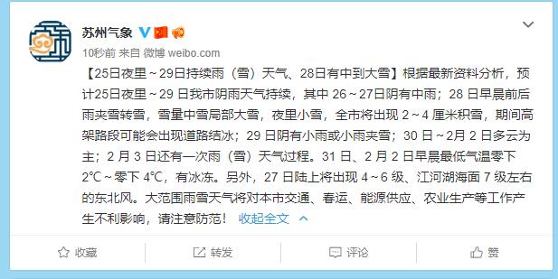 苏州会下多久雪?苏州现在什么天气情况-图2 苏州会下多久雪?苏州现在什么天气情况-图2