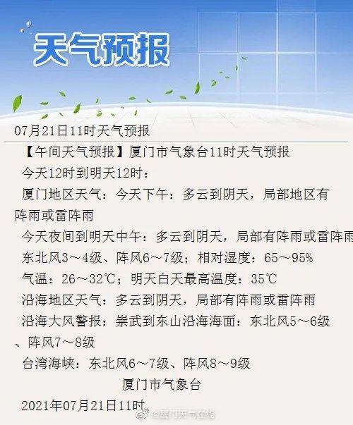 厦门11月份天气多少度?厦门13号天气情况-图3 厦门11月份天气多少度?厦门13号天气情况-图3
