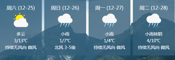 广东清远下雪最多的地方？明天清远天气情况